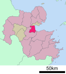 Beppu in Oita Prefecture Ja